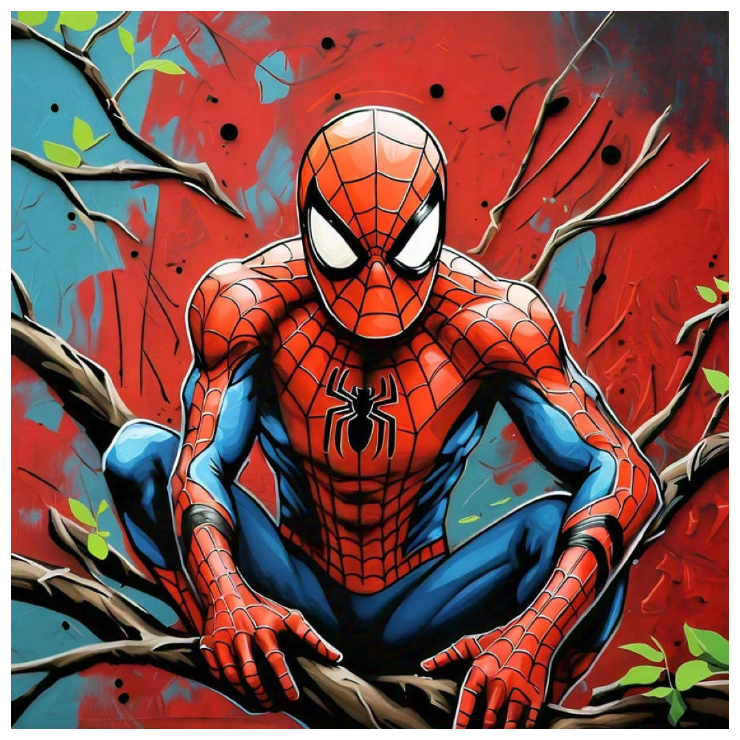 secret-observation-spiderman-paint-by-number-kit