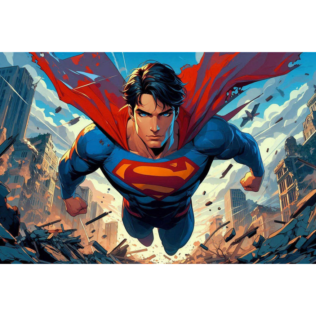serious-superman-paint-by-number-kit