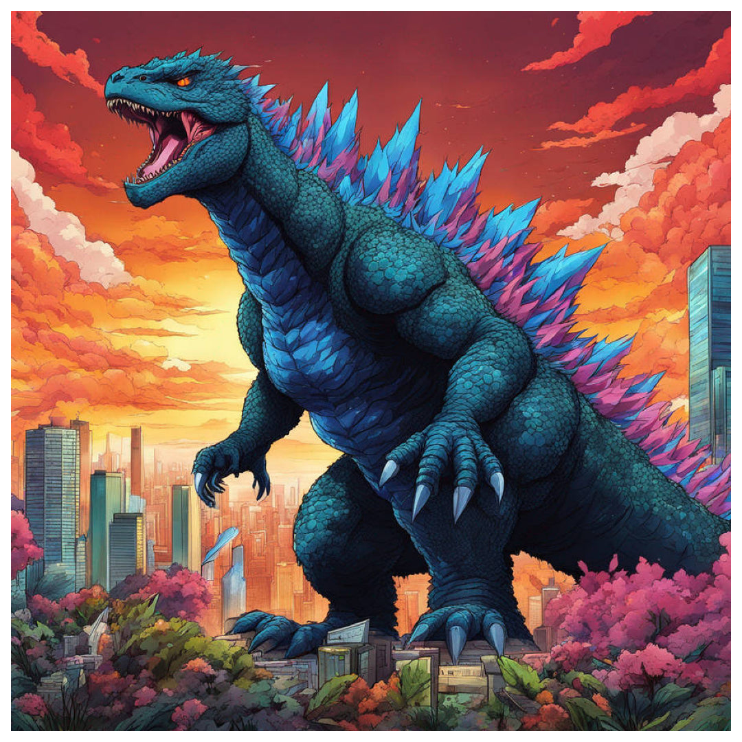 shout-godzilla-paint-by-number-kit