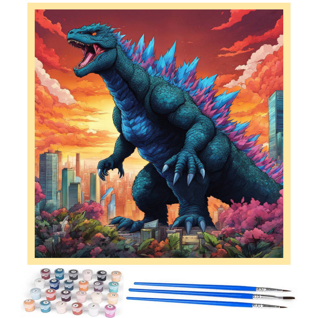 hi-godzilla-paint-by-number-kit