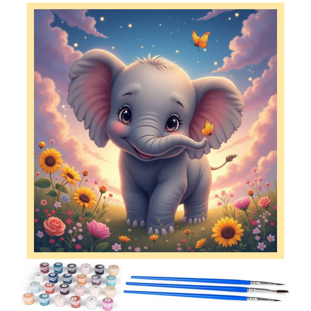shy-little-elephant-paint-by-number-kit