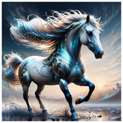 silver-horse-paint-by-number-kit