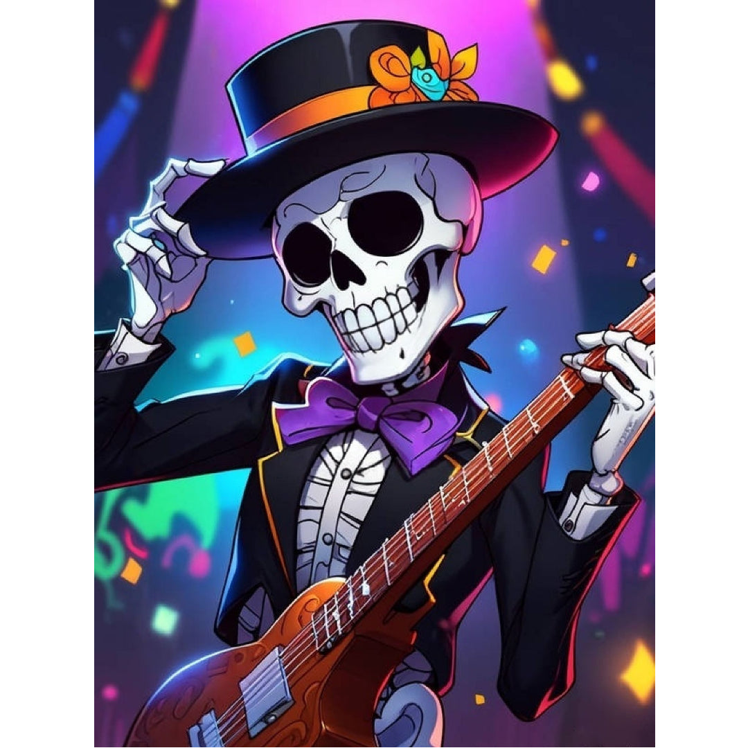 skeleton-guitar-man-paint-by-number-kit