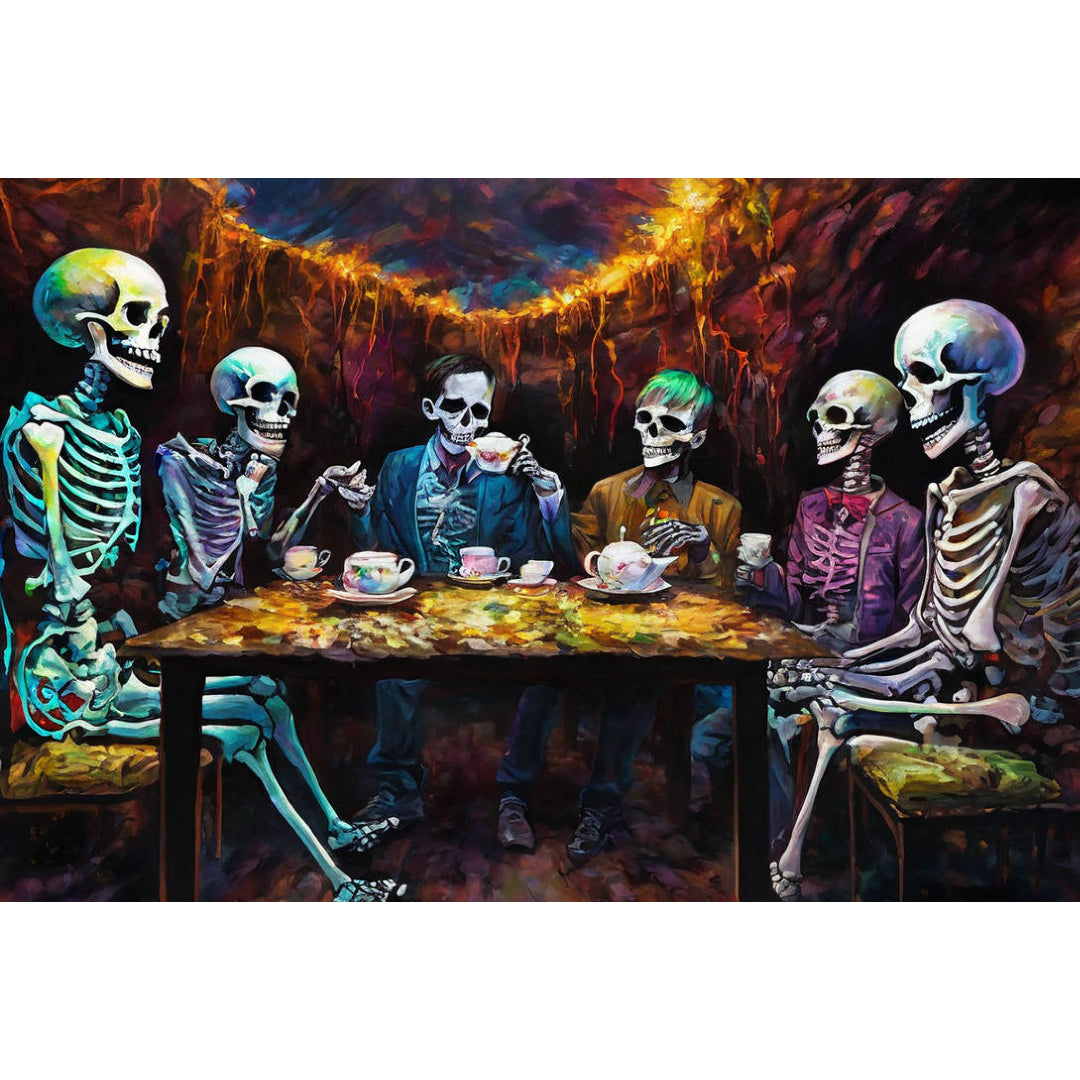 skeleton-tea-time-paint-by-number-kit