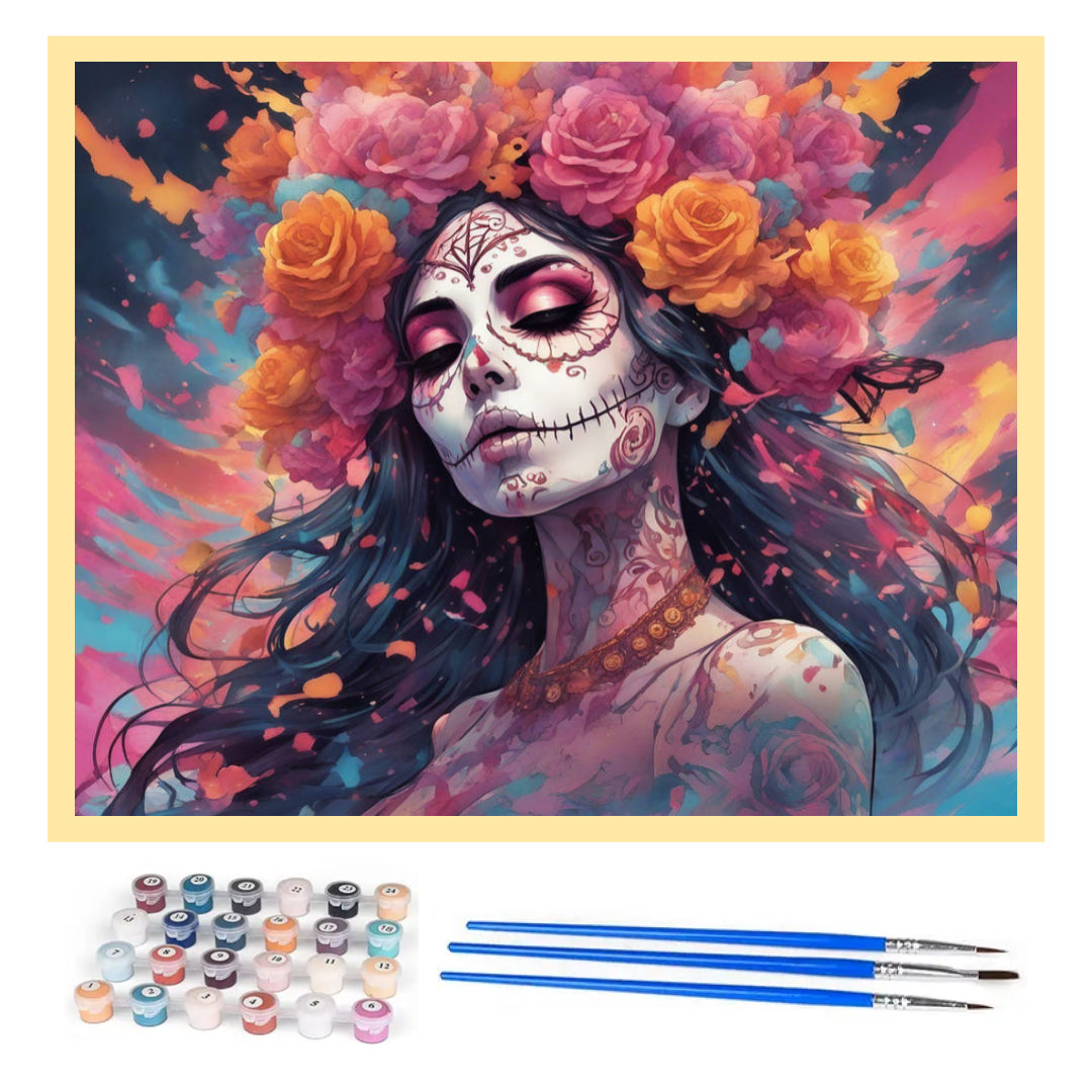 skull-masquerade-paint-by-number-kit