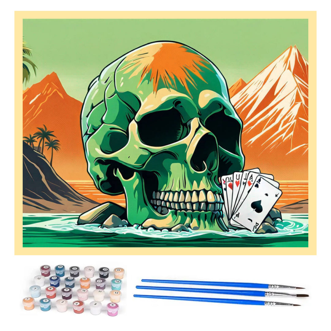 skull-poker-magic-paint-by-number-kit