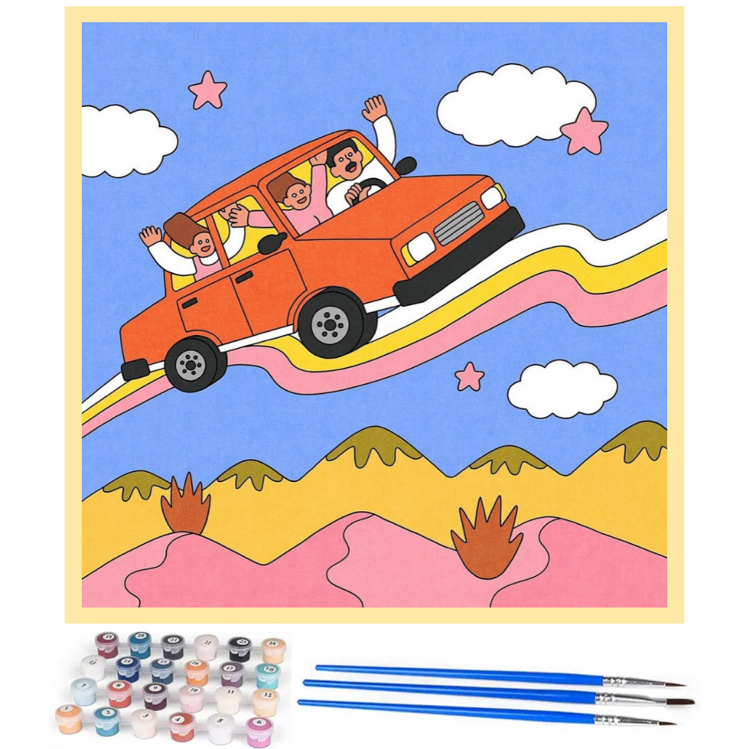 sky-high-family- adventure-paint-by-number-kit