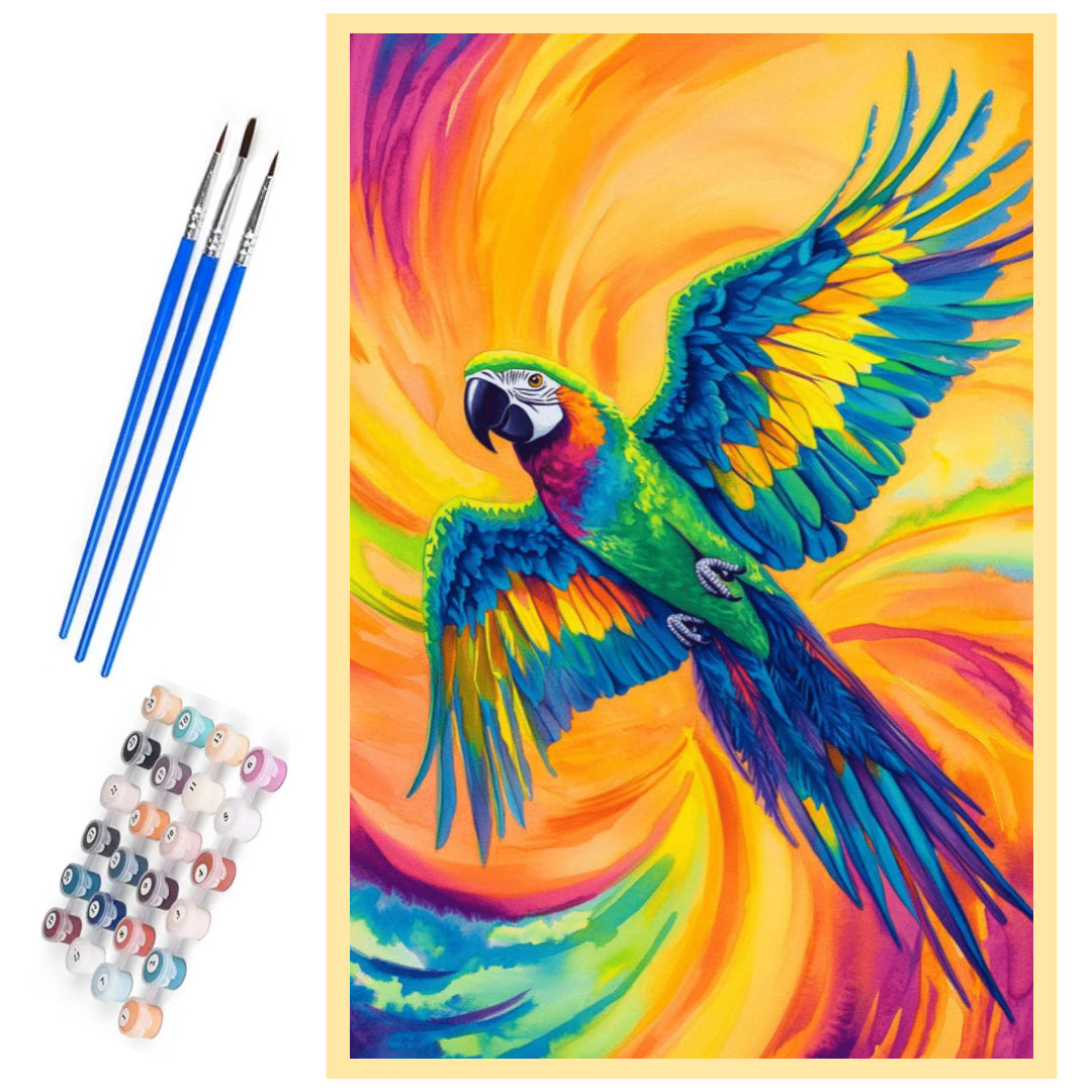 spiritual-parrot-paint-by-number-kit