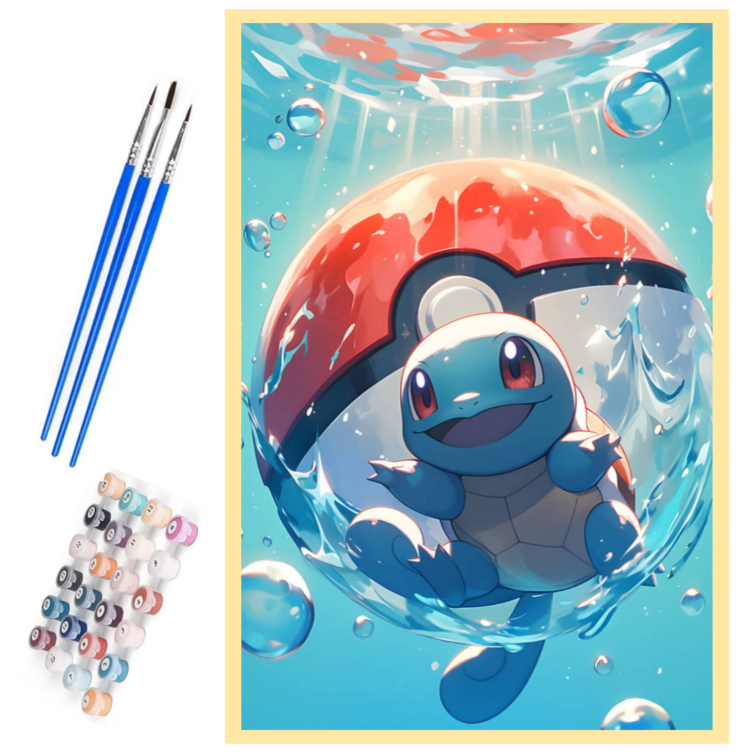 squirtle-in-poke-ball-paint-by-number-kit