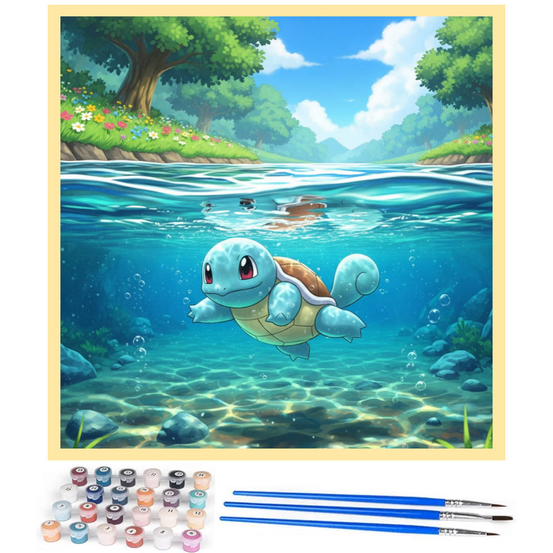 squirtle-in-the-river-paint-by-number-kit