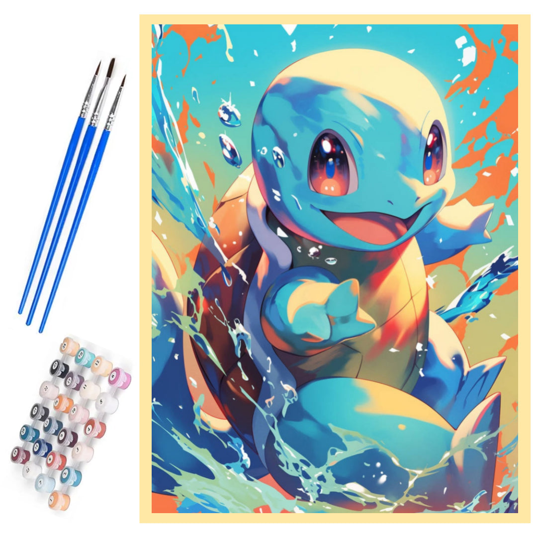 squirtle-surfing-paint-by-number-kit