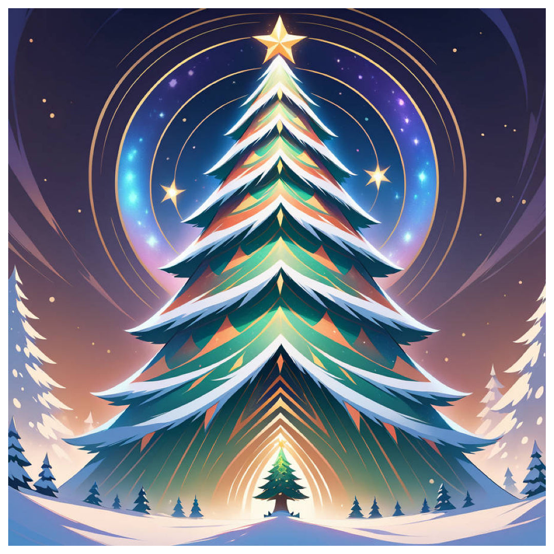 star-christmas-tree-paint-by-number-kit