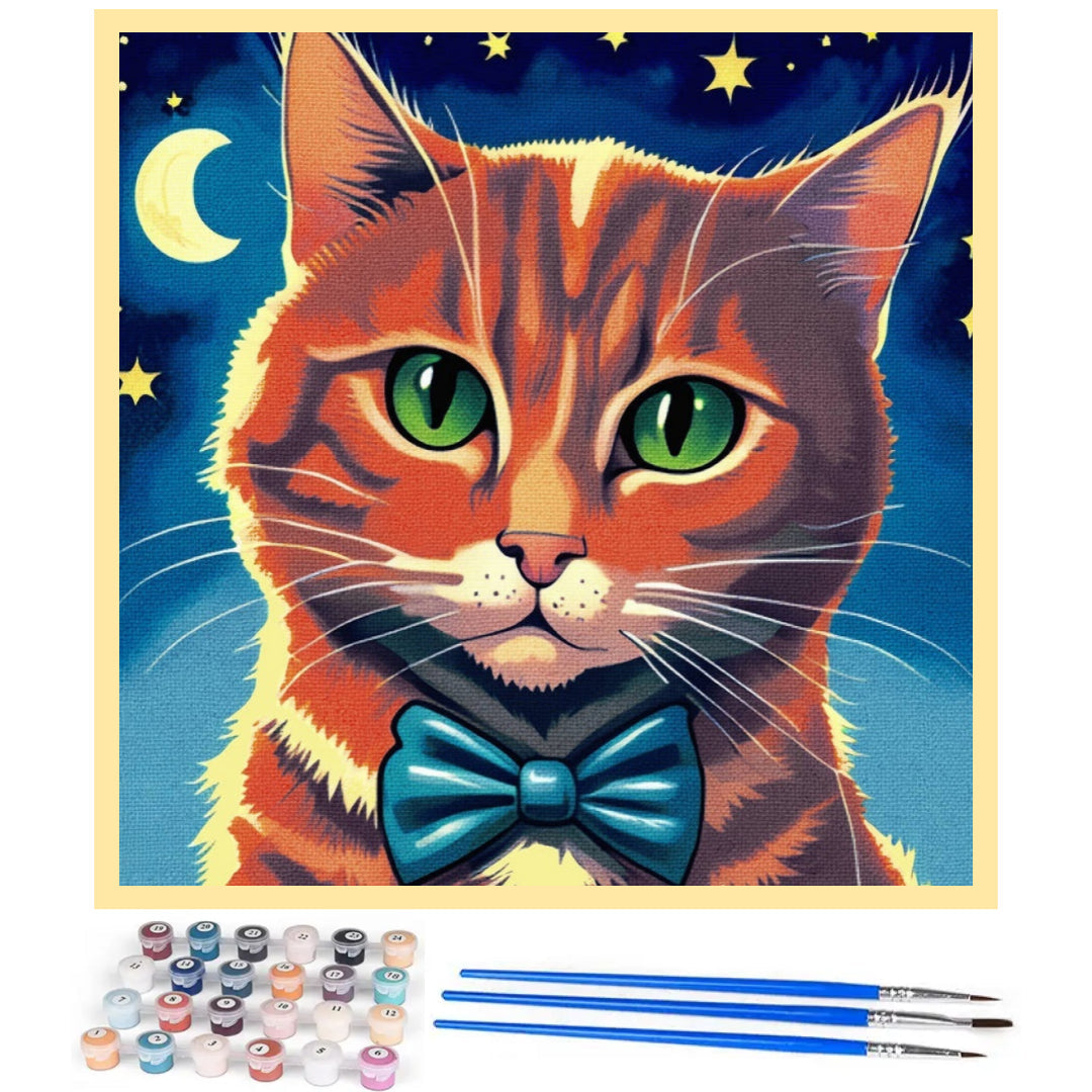 starry-cat-paint-by-number-kit