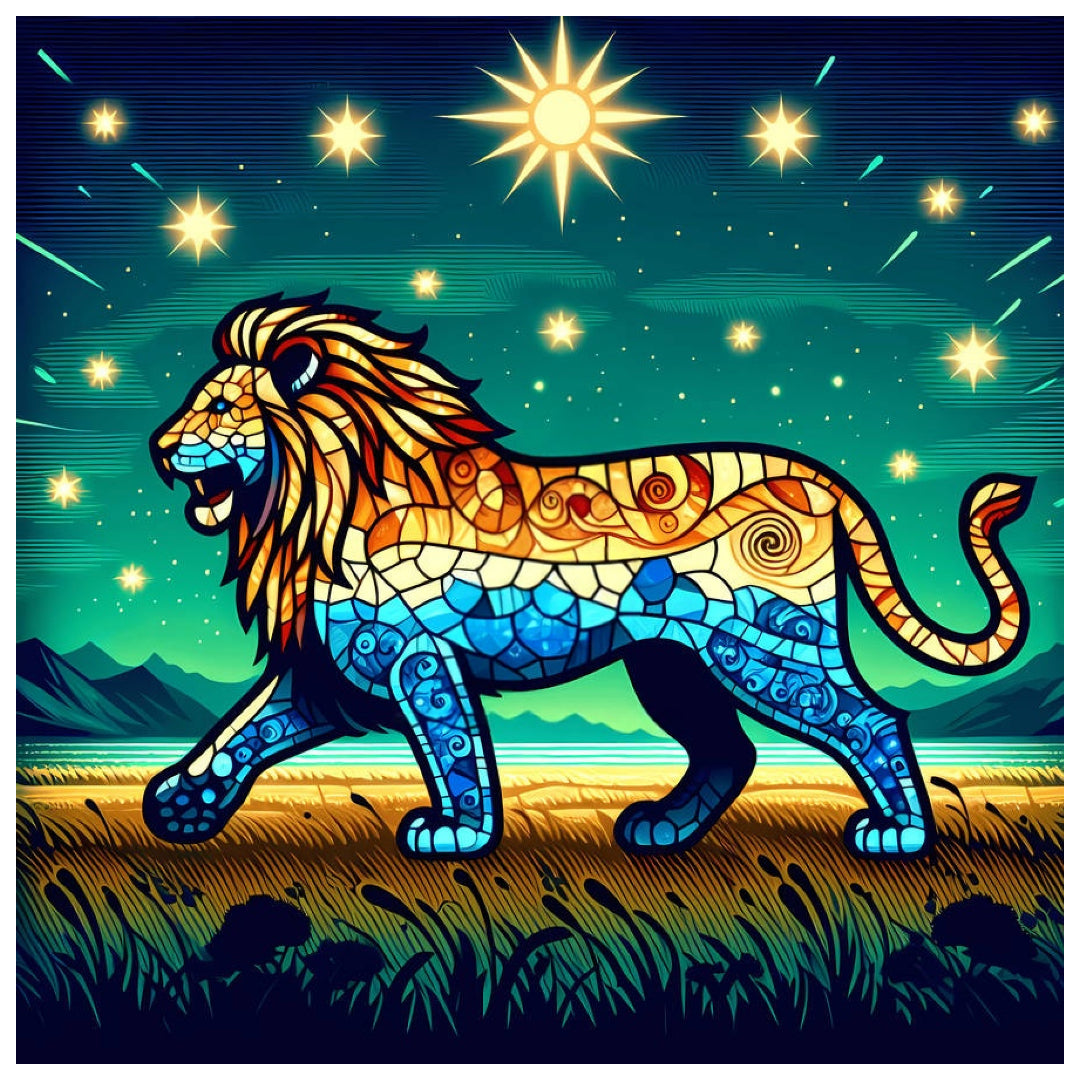starry-lion-paint-by-number-kit