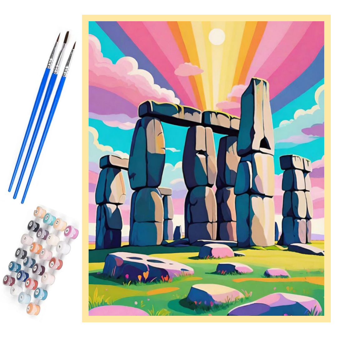 stonehenge-paint-by-number-kit