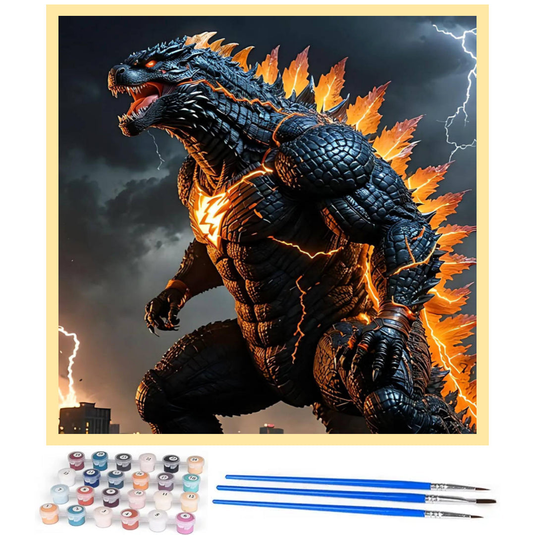 strong-godzilla-paint-by-number-kit