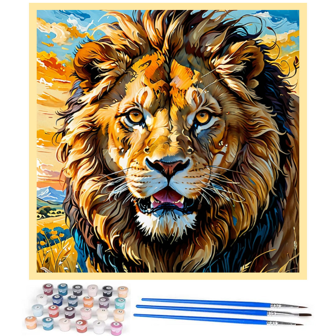 strong-lion-paint-by-number-kit