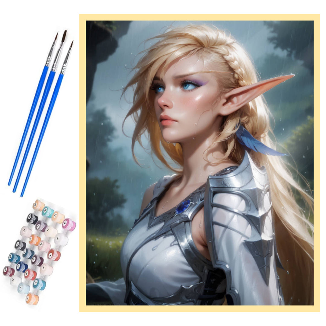 sun-lady-alleria-paint-by-number-kit