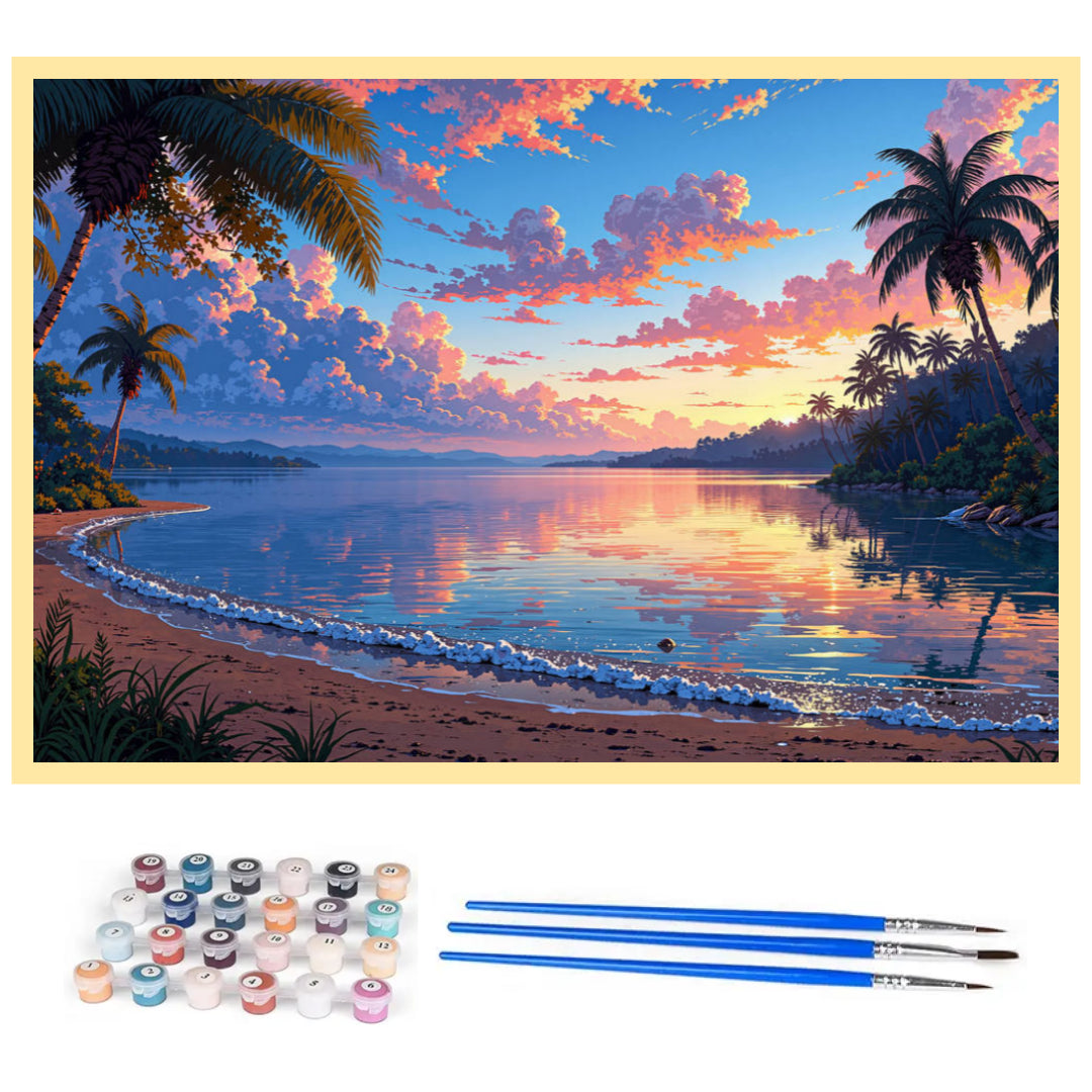 sunset-by-the-sea-paint-by-number-kit