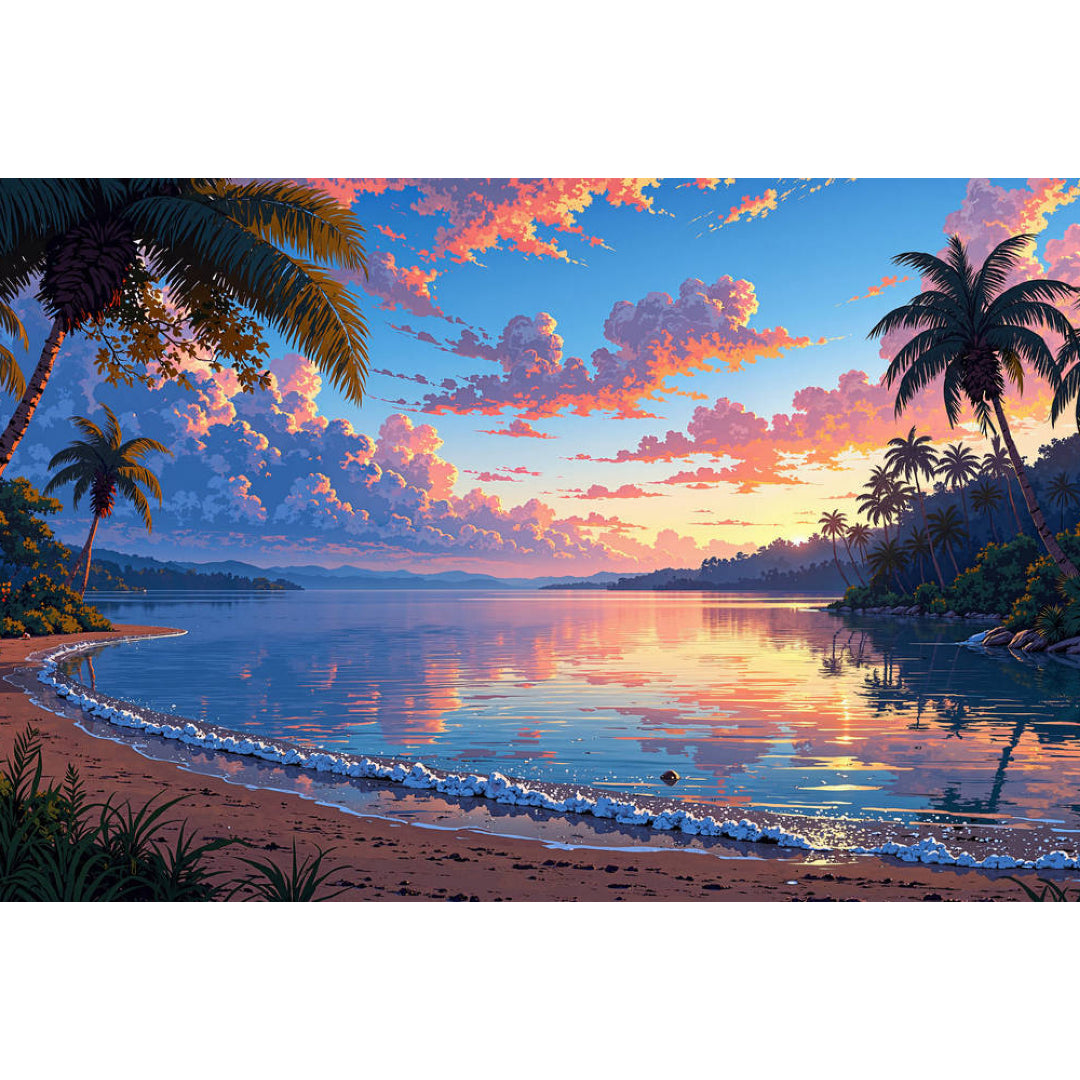 sunset-by-the-sea-paint-by-number-kit