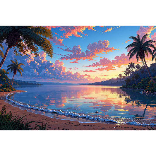 sunset-by-the-sea-paint-by-number-kit