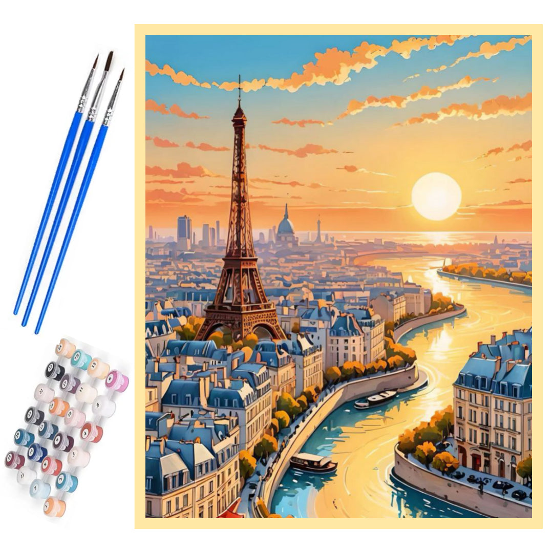 sunset-eiffel-tower-paint-by-number-kit
