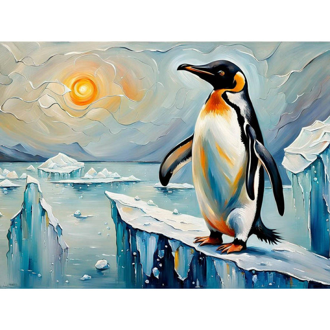 sunset-penguin-paint-by-number-kit