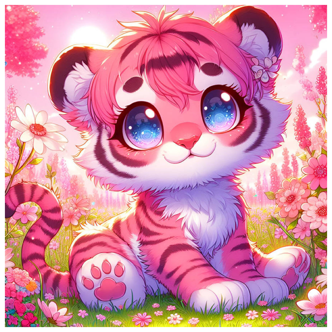 super-cute-pink-tiger-paint-by-number-kit