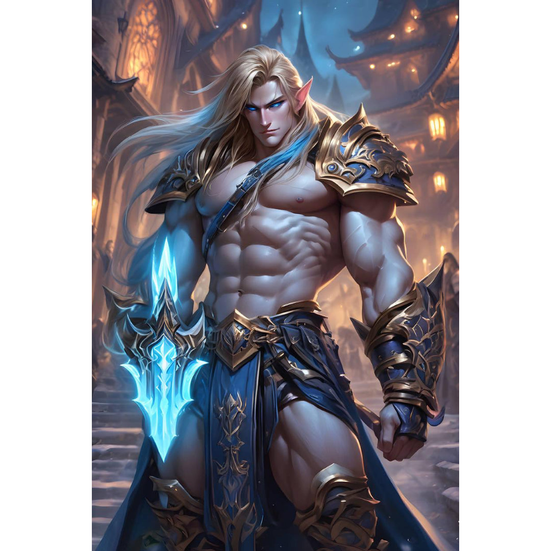 sylren-warcraft-paint-by-number-kit