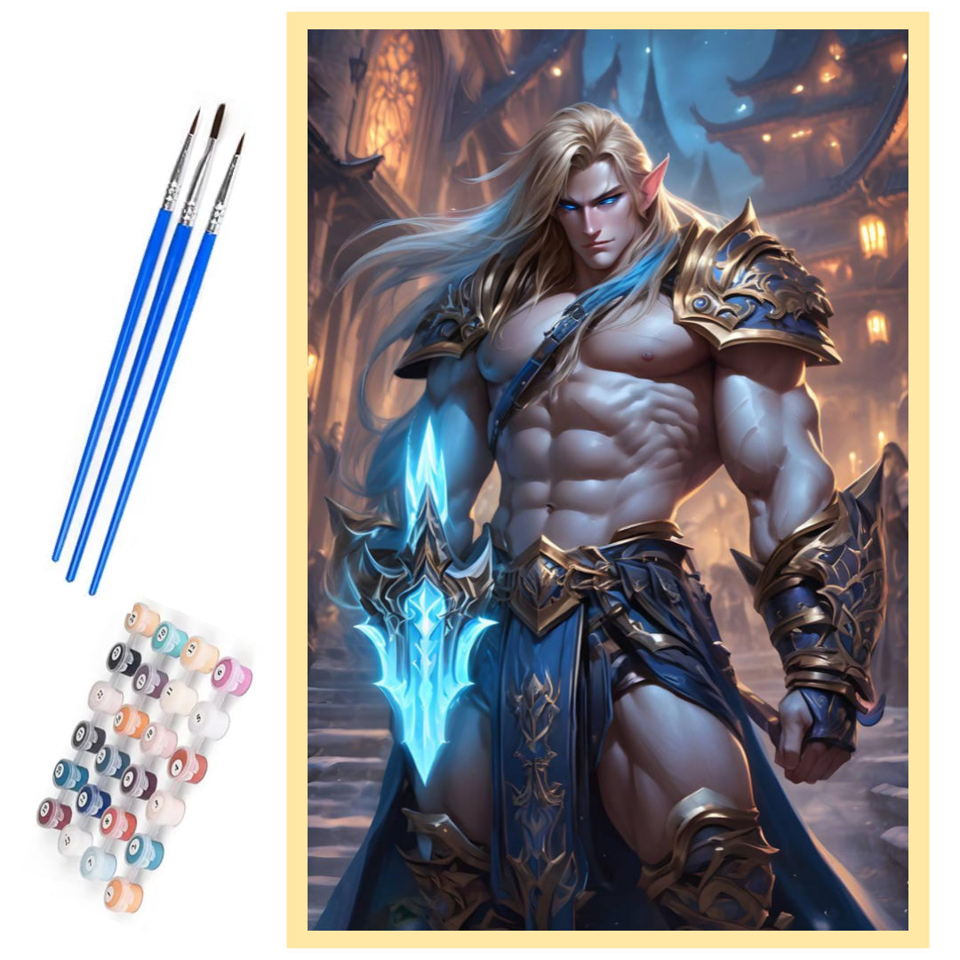 sylren-warcraft-paint-by-number-kit