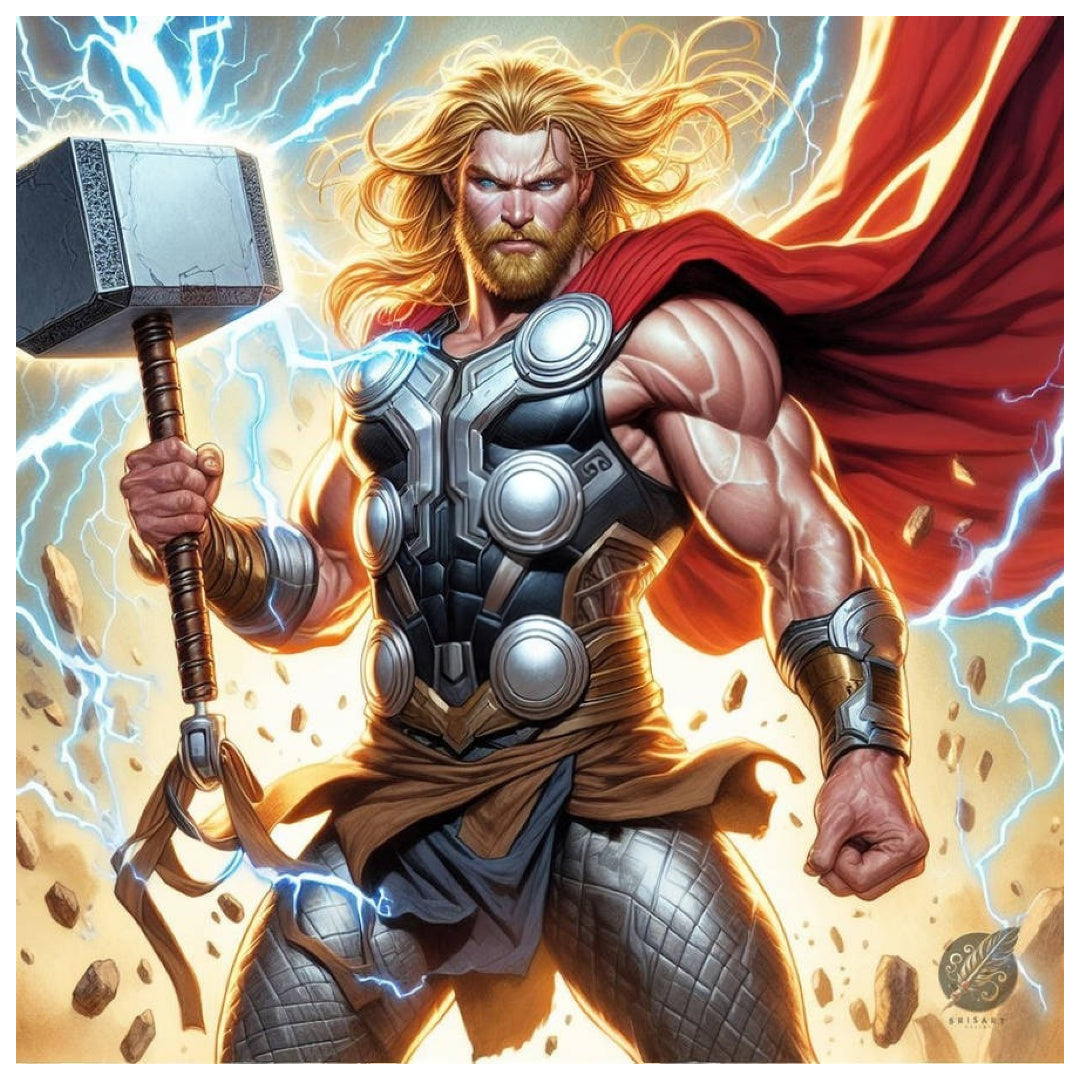 thunder-power-thor-paint-by-number-kit