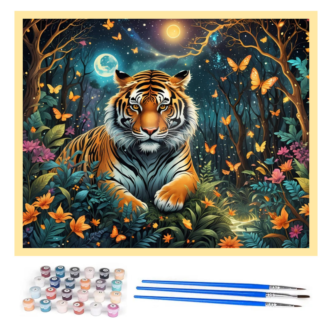 tiger-with-butterfly-paint-by-number-kit