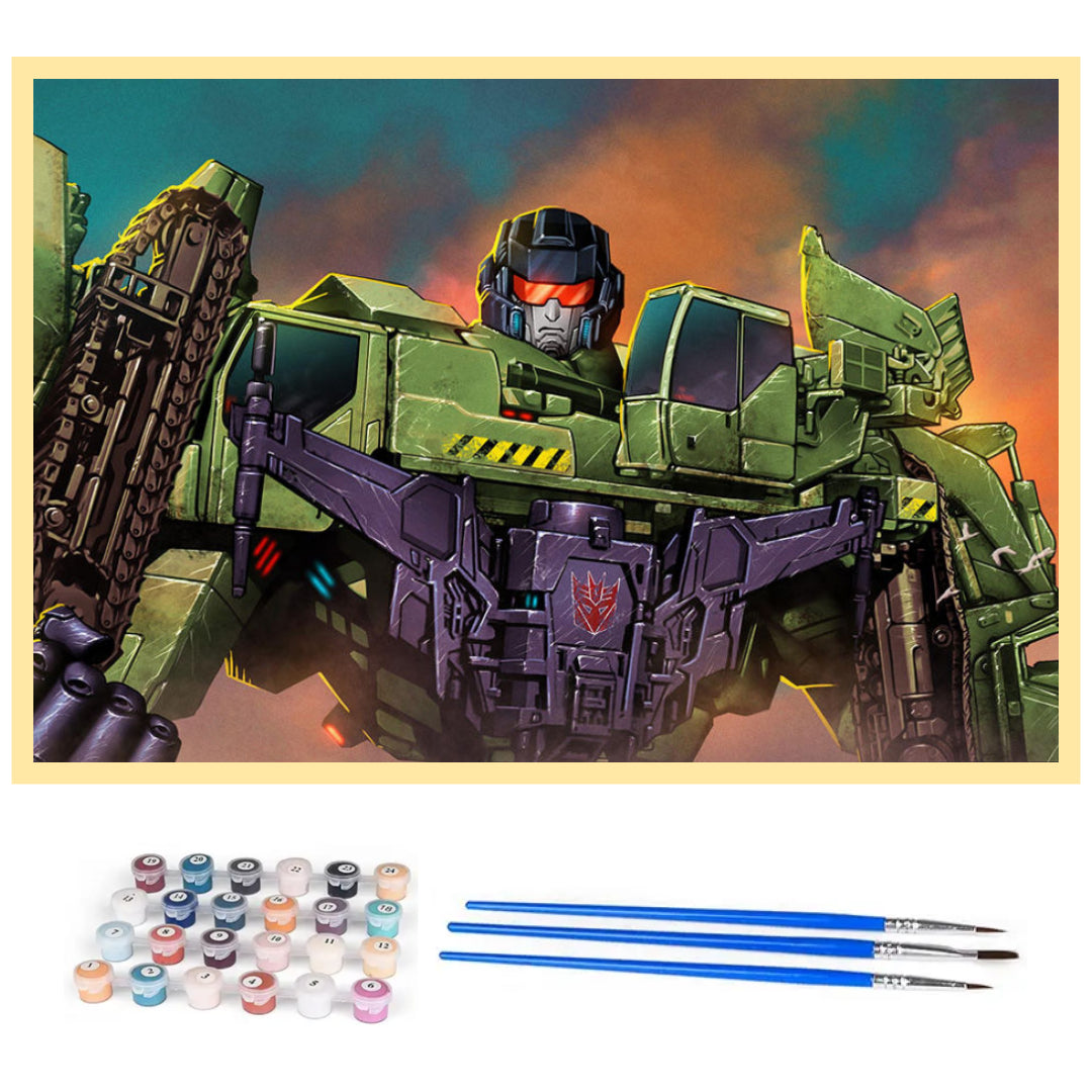 transformers-devastator-paint-by-number-kit