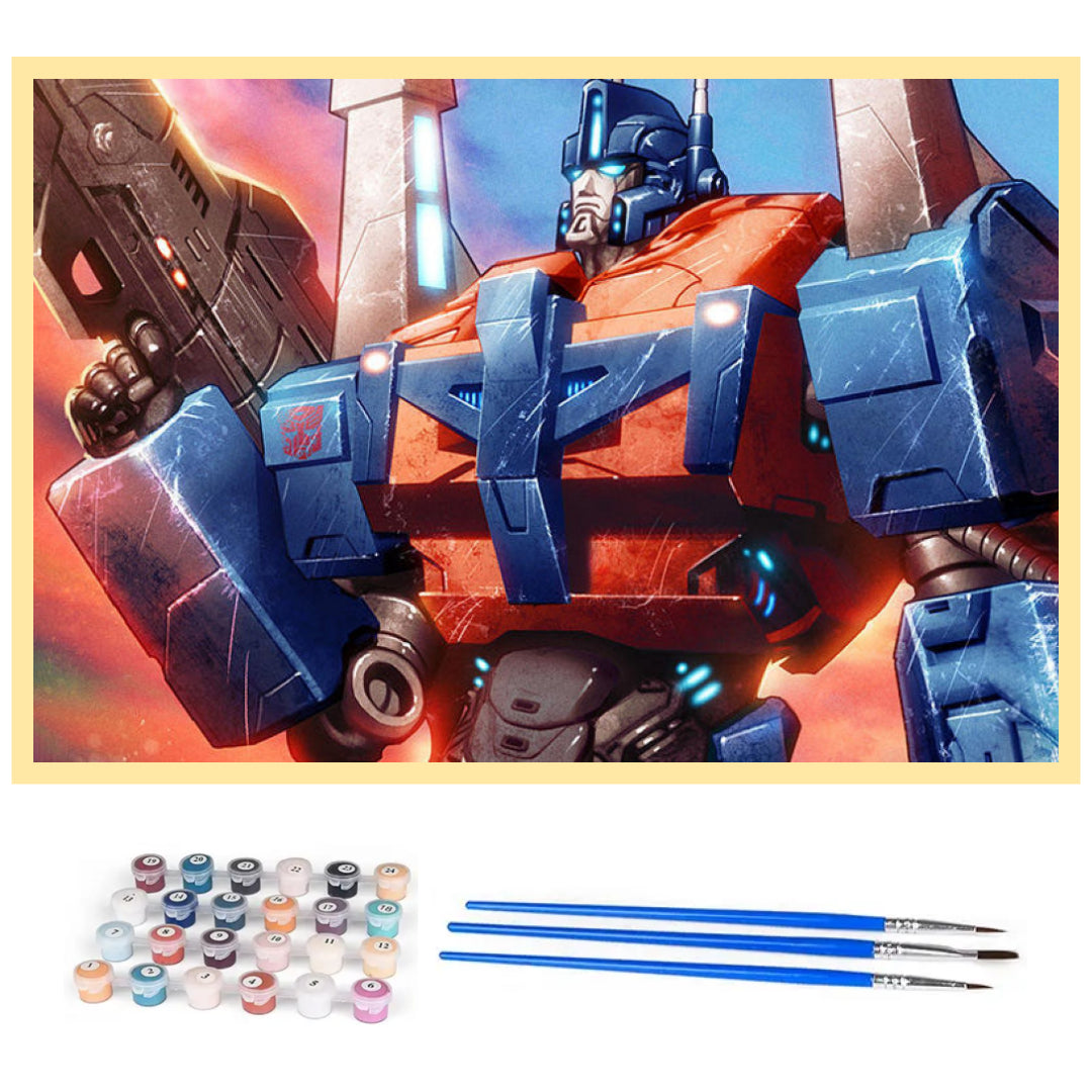 transformers-ultra-magnus-paint-by-number-kit
