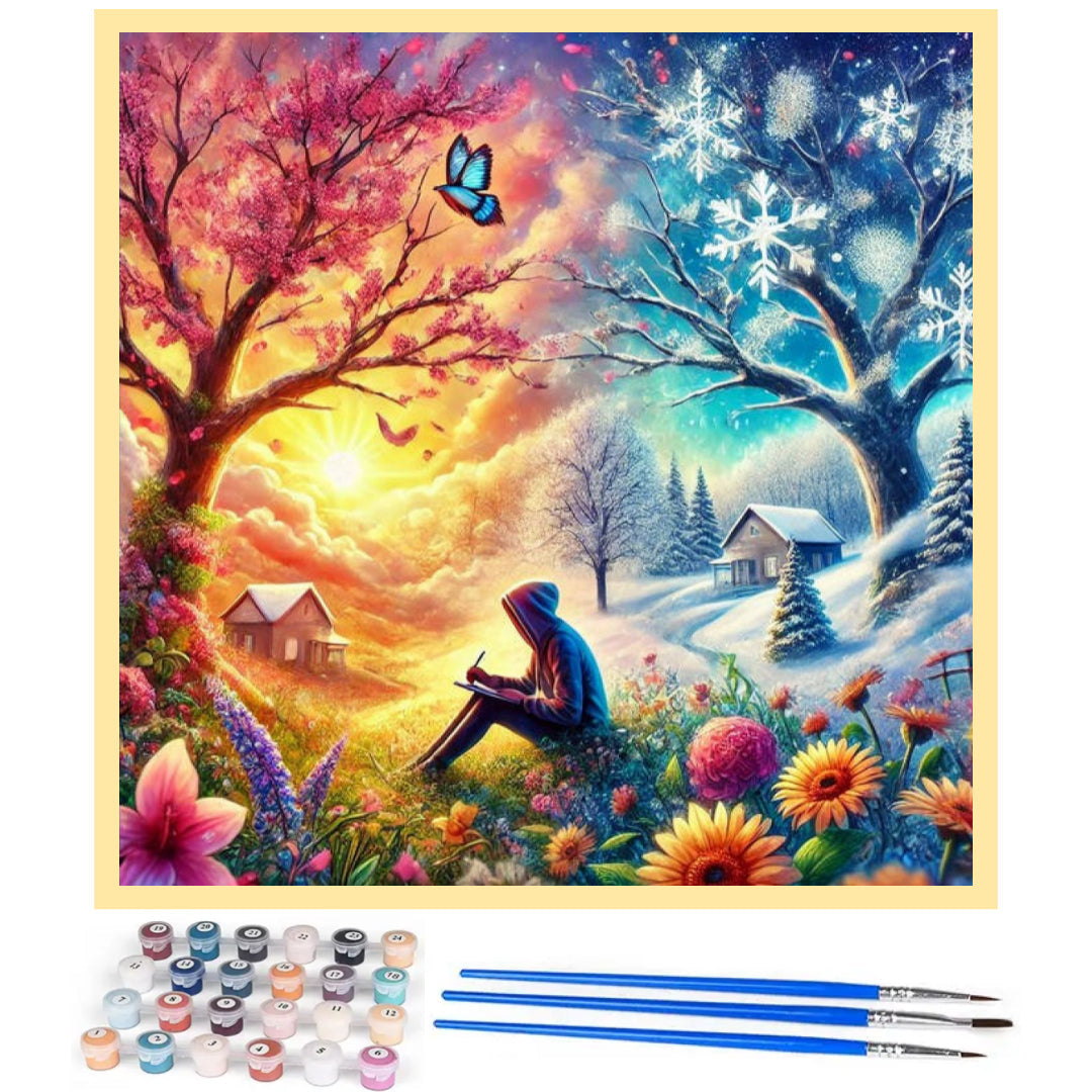 trees-winter-and-spring-paint-by-number-kit