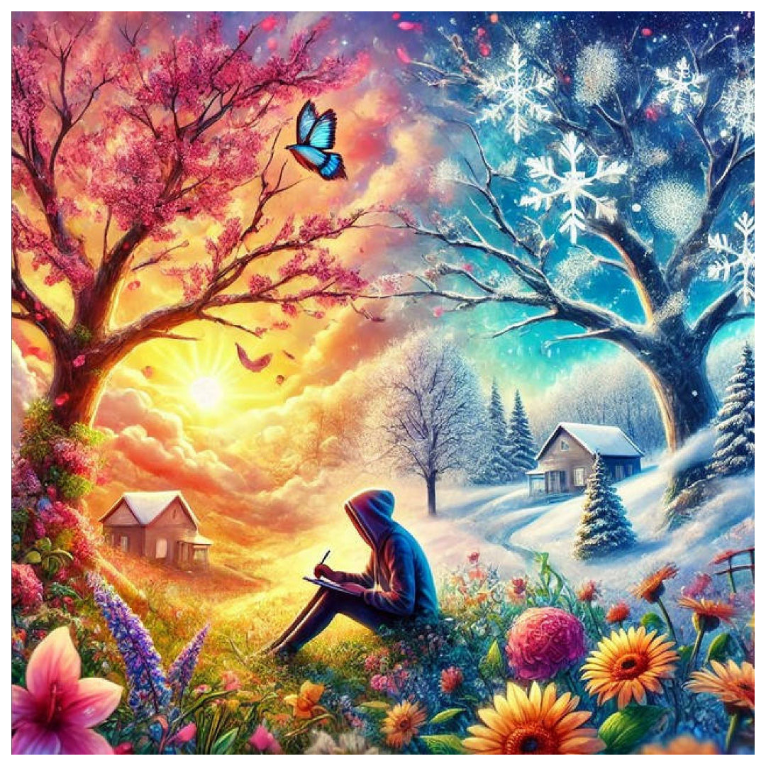 trees-winter-and-spring-paint-by-number-kit