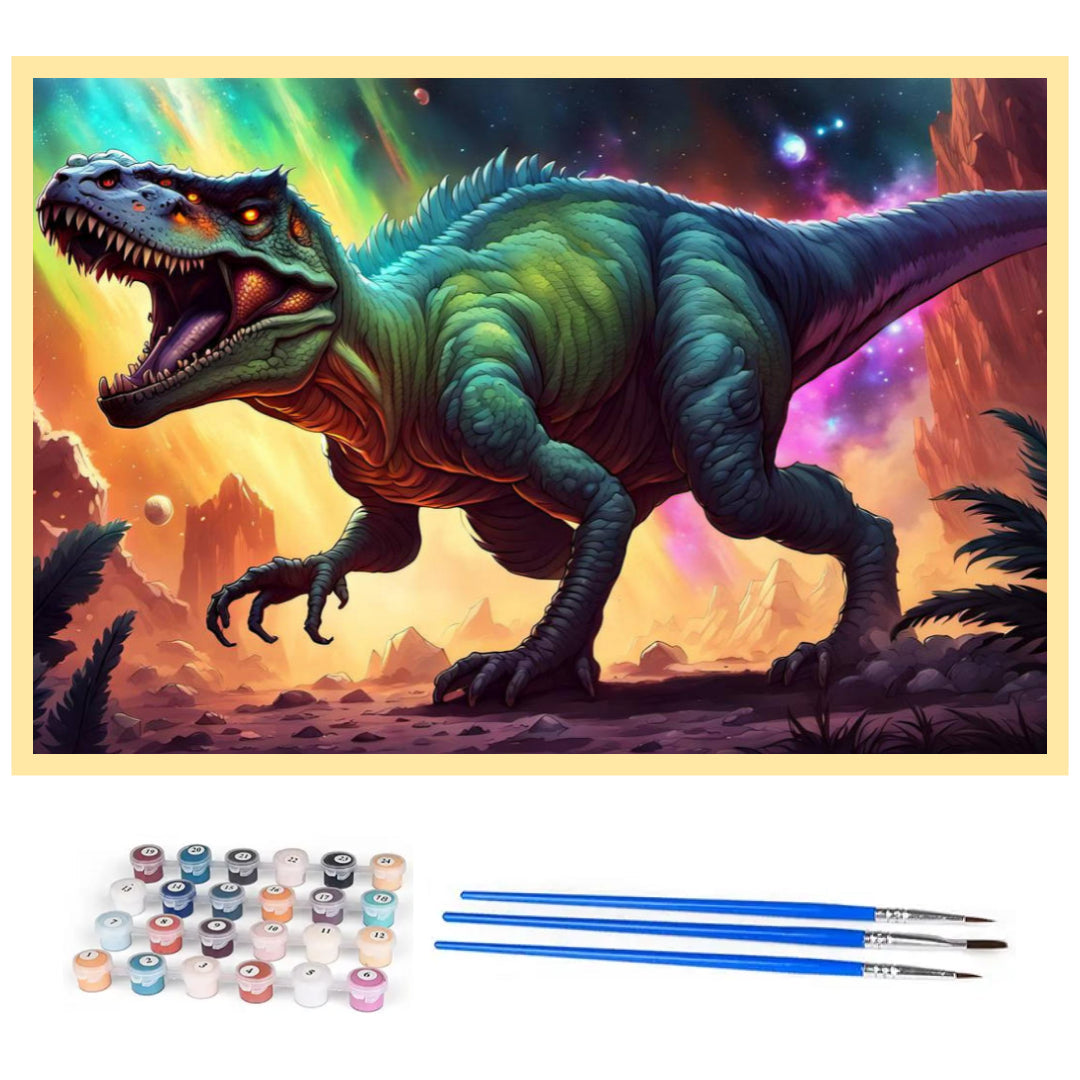 tyrannosaurus-paint-by-number-kit