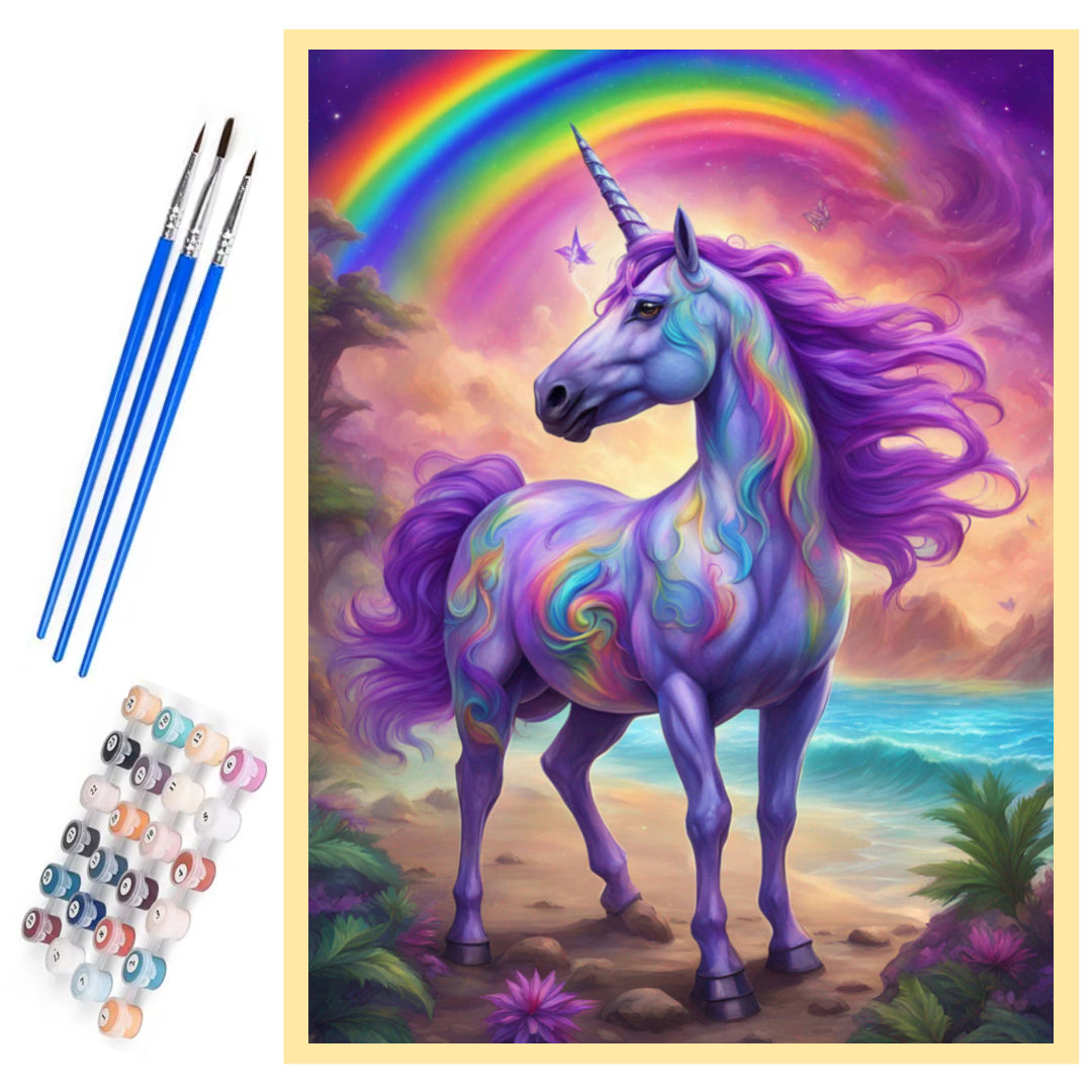 unicorn-under-the-rainbow-paint-by-number-kit