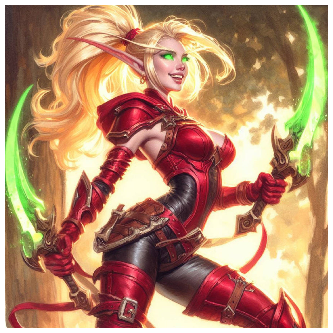 valeera-warcraft-paint-by-number-kit