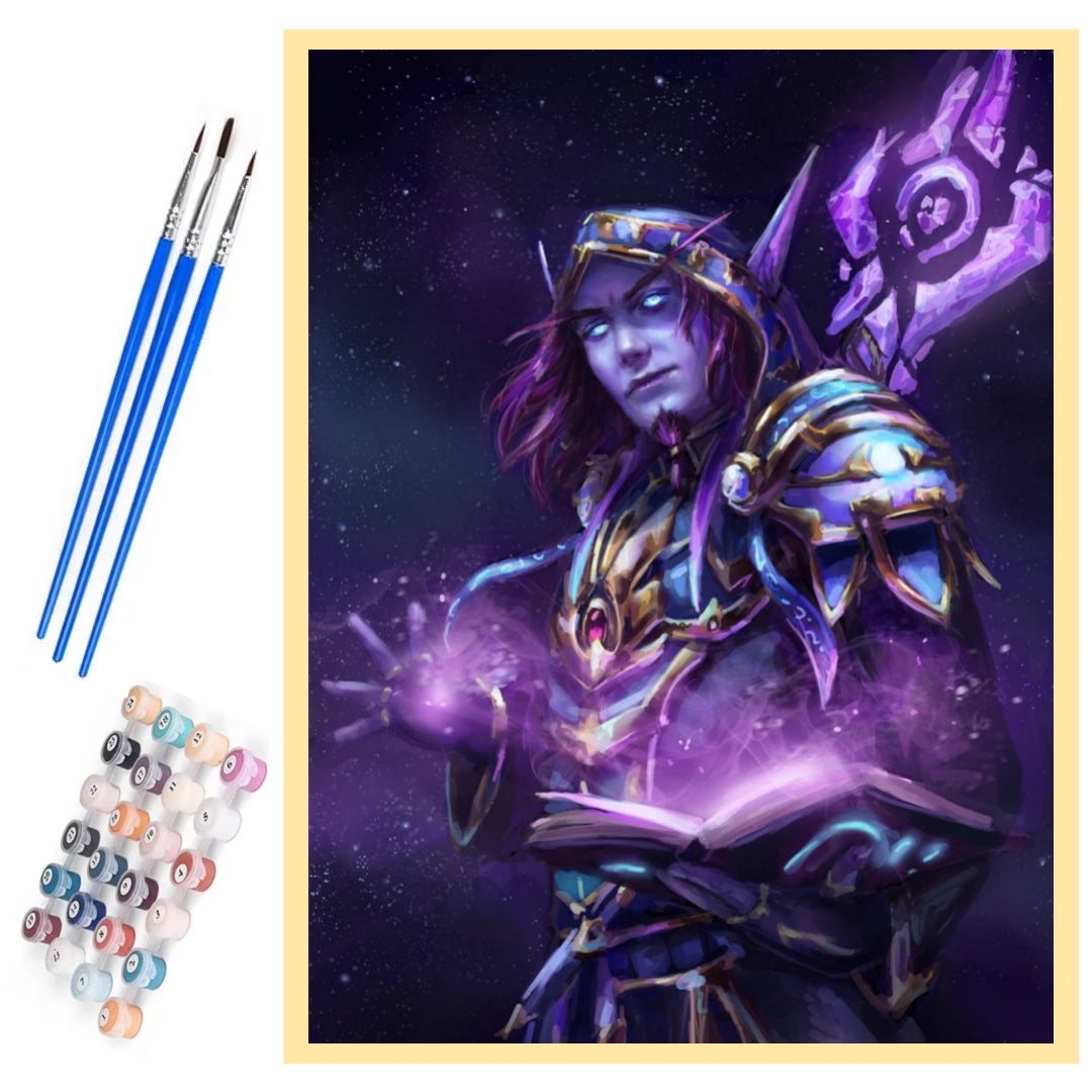 warcraft-al-thoras-sunreach-paint-by-number-kit