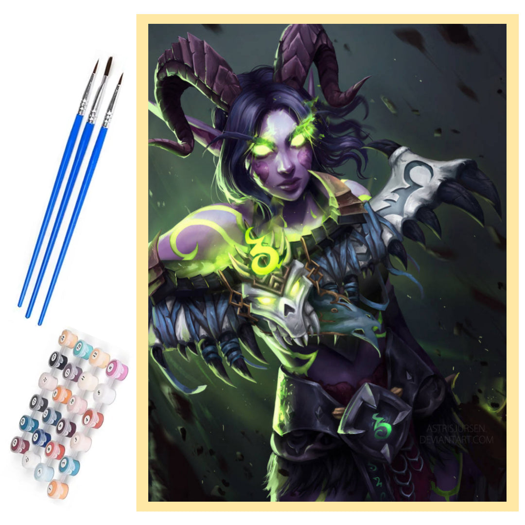warcraft-anraza-paint-by-number-kit