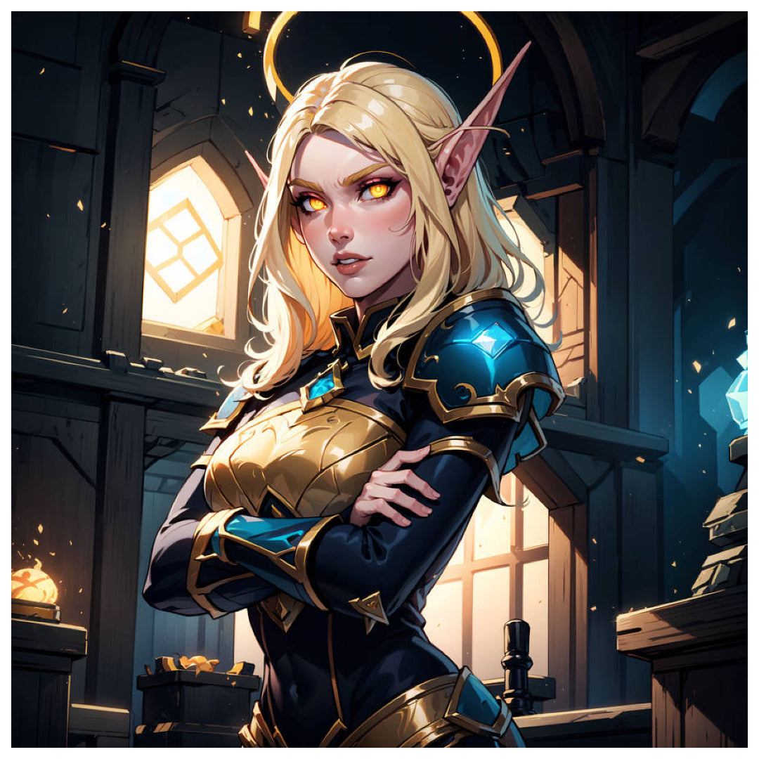 warcraft-blood-elf-paint-by-number-kit