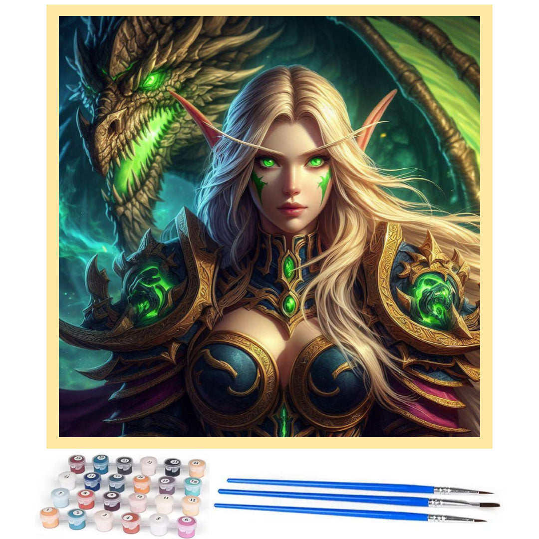 warcraft-bloodelf-paint-by-number-kit