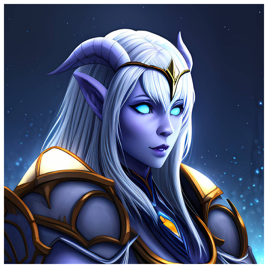 warcraft-draenei-paint-by-number-kit