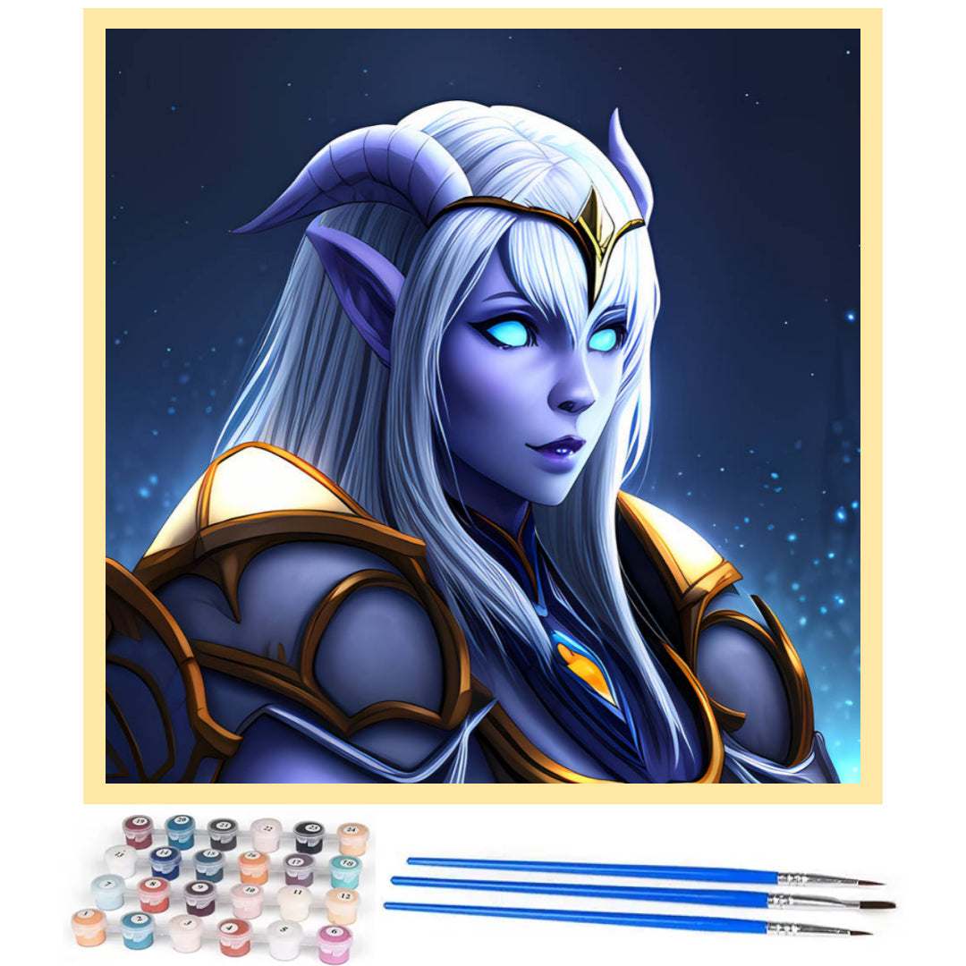 warcraft-draenei-paint-by-number-kit