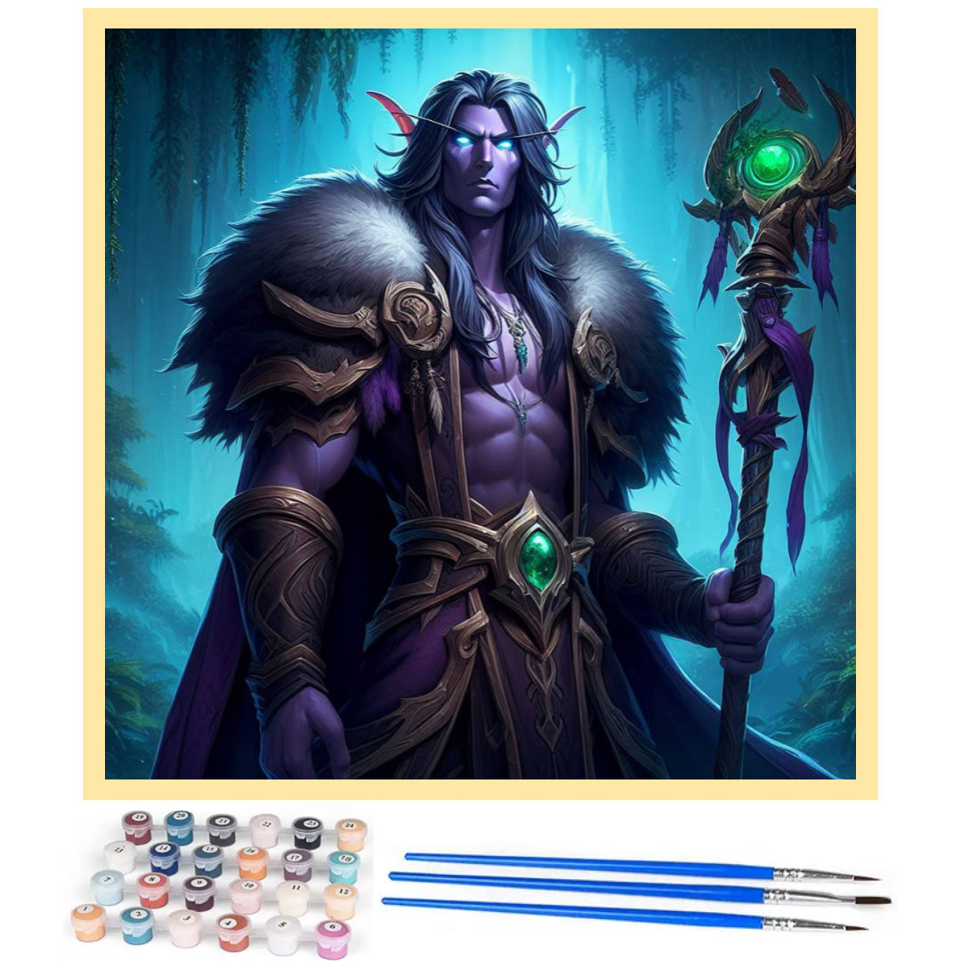warcraft-druid-of-the-claw-paint-by-number-kit