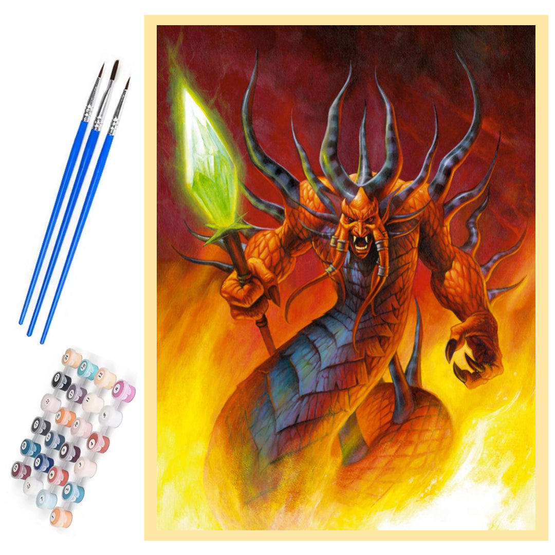 warcraft-flamewaker-paint-by-number-kit