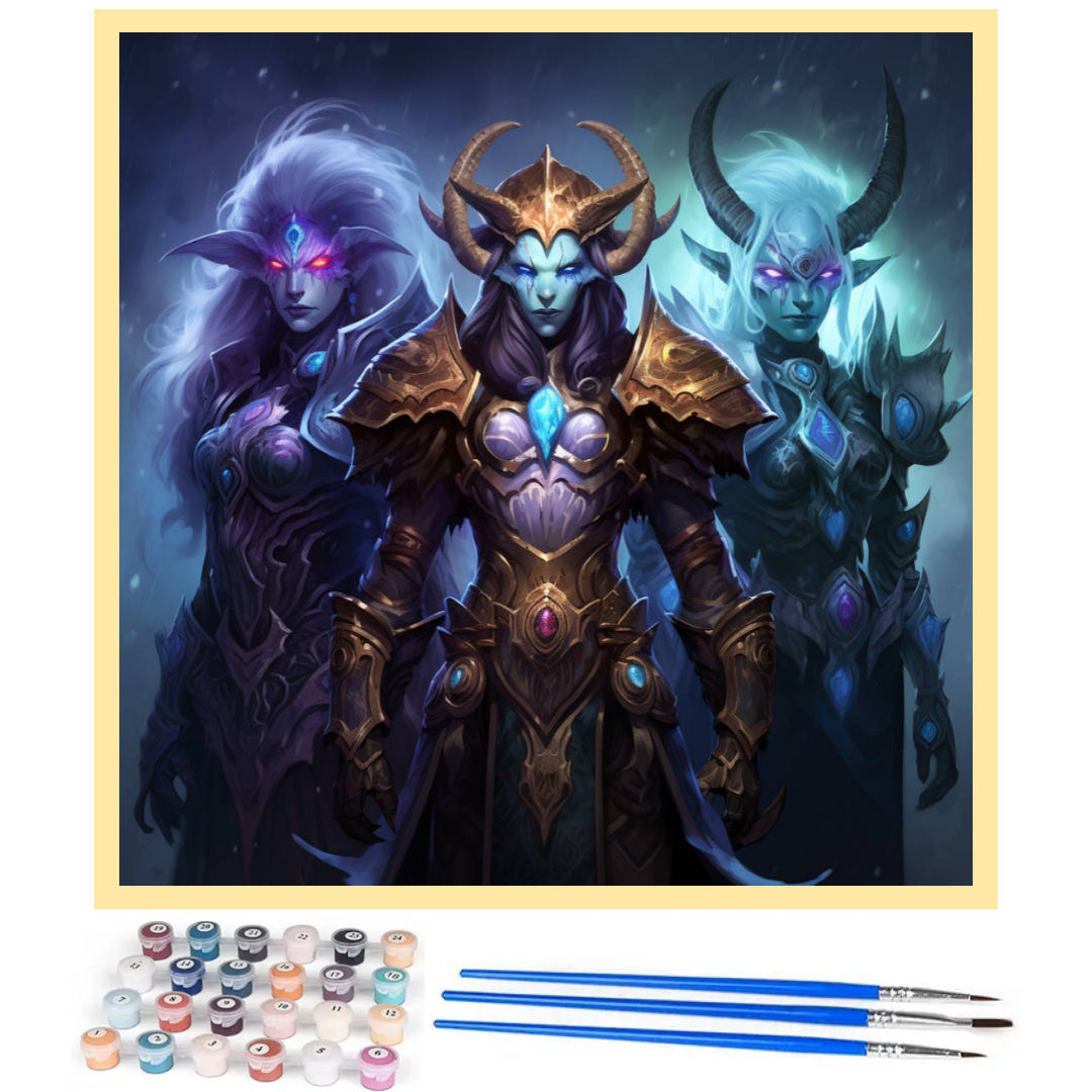 warcraft-heroes-paint-by-number-kit
