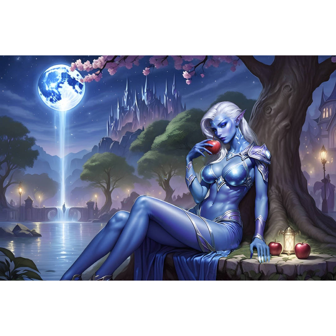 warcraft-hungry-night-elf-paint-by-number-kit
