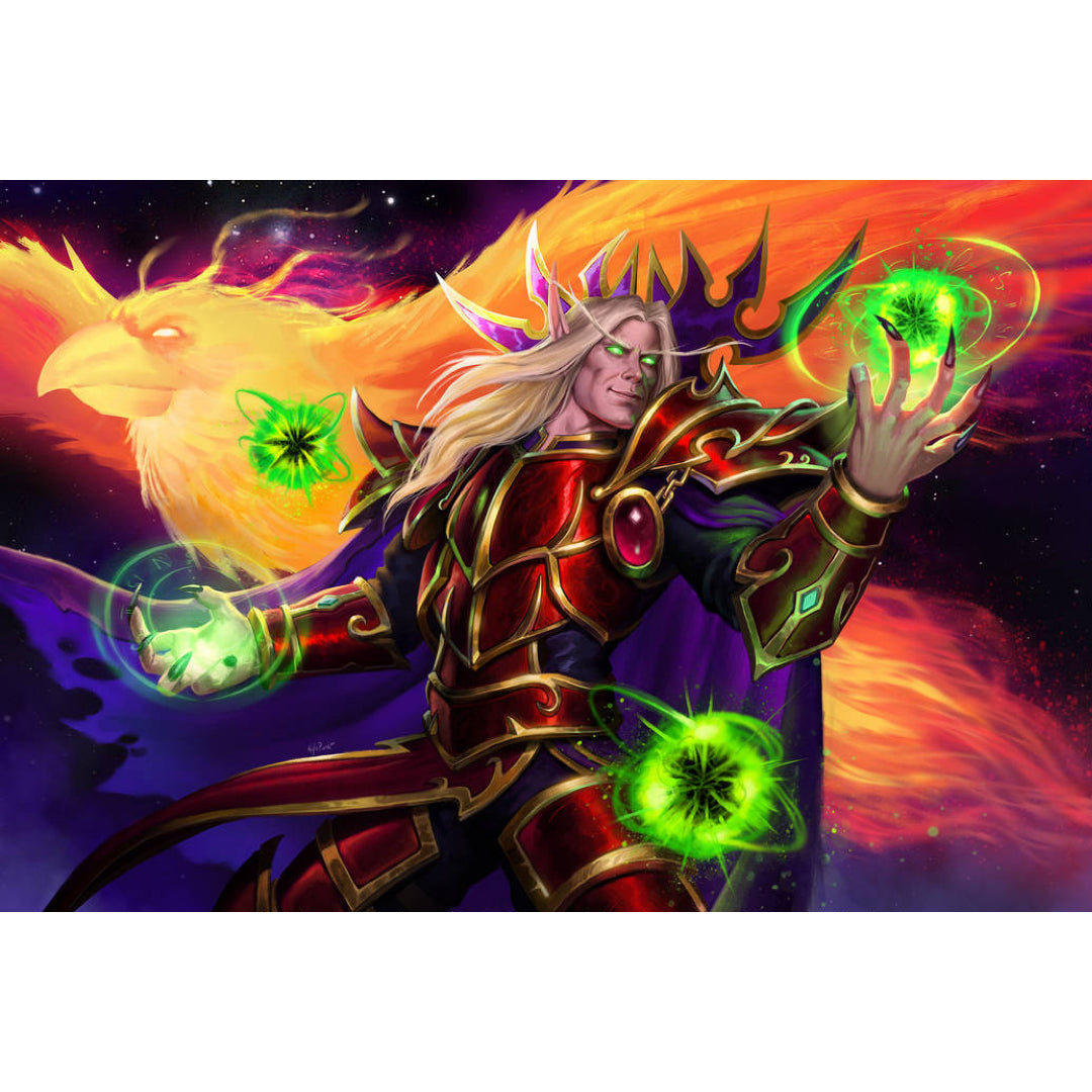 warcraft-kaelthas-paint-by-number-kit